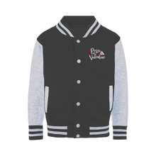 Load image into Gallery viewer, Pizza is My Valentine Varsity Jacket
