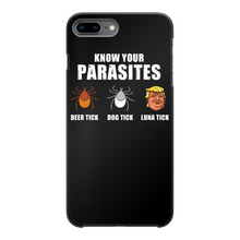 Load image into Gallery viewer, Trump Parasite Back Printed Black Hard Phone Case
