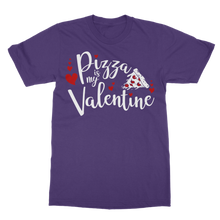 Load image into Gallery viewer, Pizza is My Valentine T-Shirt Dress
