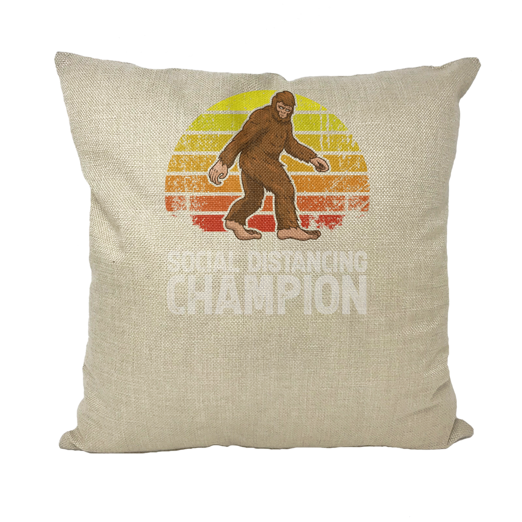 Social Distance Throw Pillows