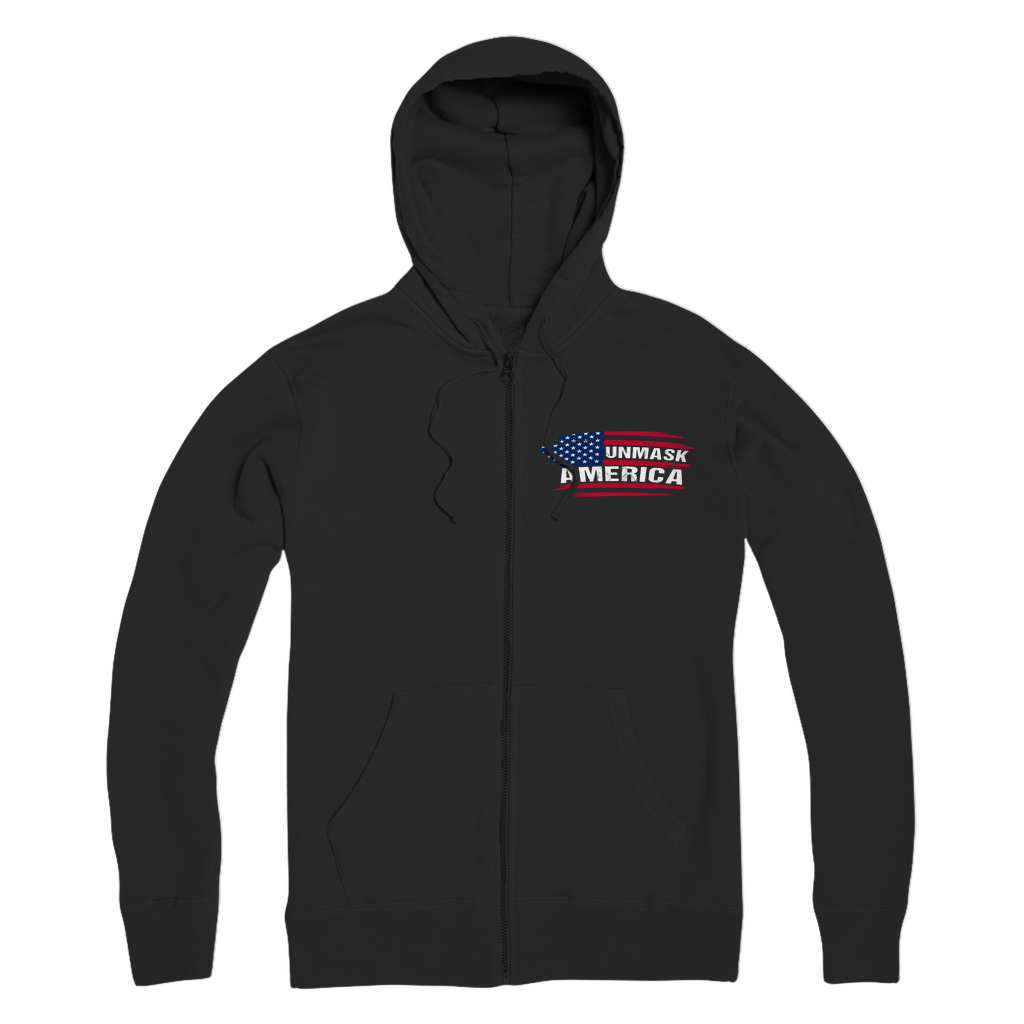 Unmask Premium Adult Zip Hoodie