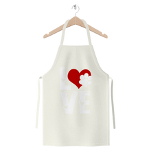 Load image into Gallery viewer, Love Dog Premium Jersey Apron
