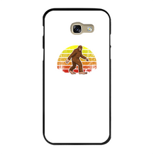 Load image into Gallery viewer, Social Distance Back Printed Black Hard Phone Case
