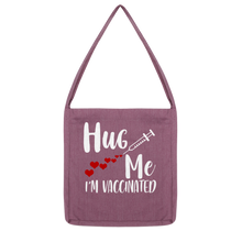 Load image into Gallery viewer, Hug Me I&#39;m Vaccinated Classic Tote Bag
