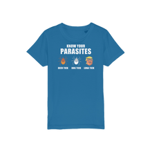 Load image into Gallery viewer, Trump Parasite Organic Jersey Kids T-Shirt
