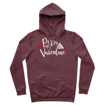 Load image into Gallery viewer, Pizza is My Valentine Premium Adult Hoodie
