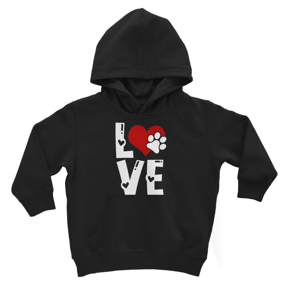 Love Dog Classic Kids Hoodie