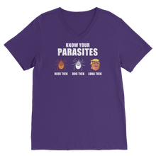 Load image into Gallery viewer, Trump Parasite Classic V-Neck T-Shirt
