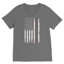 Load image into Gallery viewer, Proud Veteran Classic V-Neck T-Shirt
