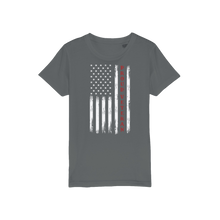 Load image into Gallery viewer, Proud Veteran Organic Jersey Kids T-Shirt
