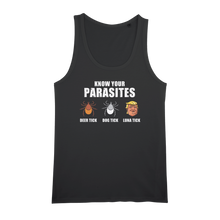 Load image into Gallery viewer, Trump Parasite Organic Jersey Unisex Tank Top
