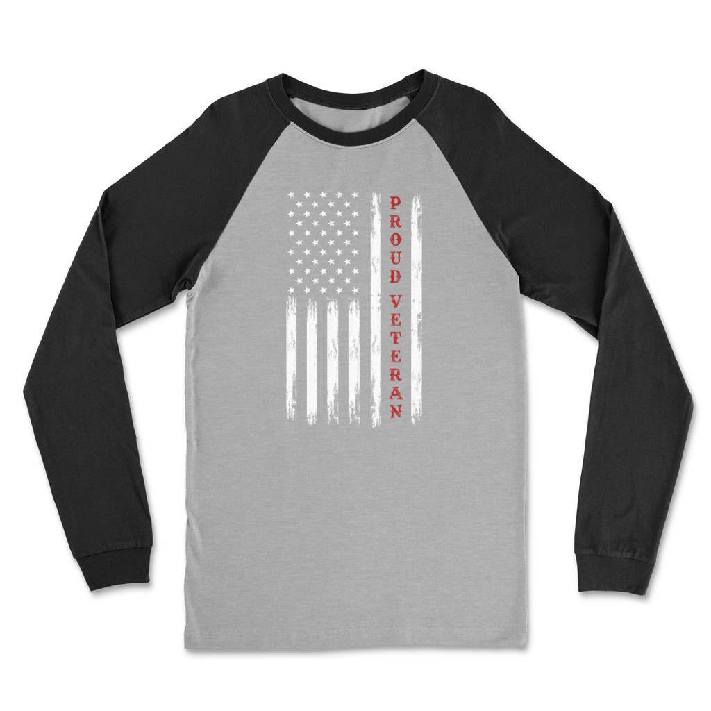 Proud Veteran Classic Raglan Long Sleeve Shirt