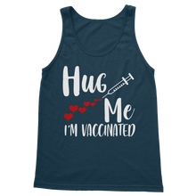 Load image into Gallery viewer, Hug Me I&#39;m Vaccinated Classic Women&#39;s Tank Top
