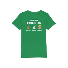 Load image into Gallery viewer, Trump Parasite Organic Jersey Kids T-Shirt

