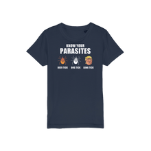 Load image into Gallery viewer, Trump Parasite Organic Jersey Kids T-Shirt
