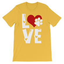 Load image into Gallery viewer, Love Dog Premium Kids T-Shirt
