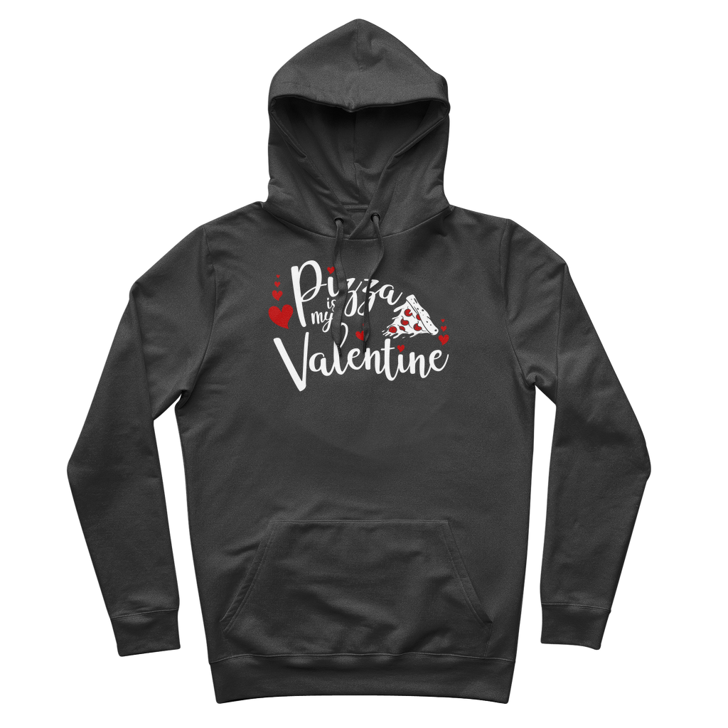 Pizza is My Valentine Premium Adult Hoodie