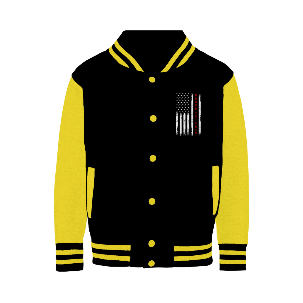 Proud Veteran Varsity Jacket