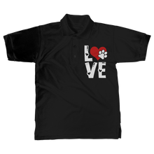 Load image into Gallery viewer, Love Dog Classic Adult Polo Shirt
