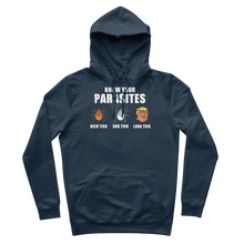 Load image into Gallery viewer, Trump Parasite Premium Adult Hoodie
