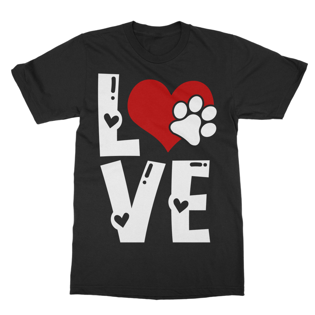 Love Dog T-Shirt Dress