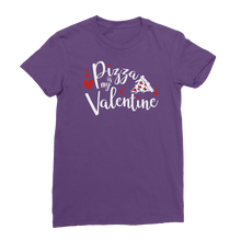 Load image into Gallery viewer, Pizza is My Valentine Classic Women&#39;s T-Shirt
