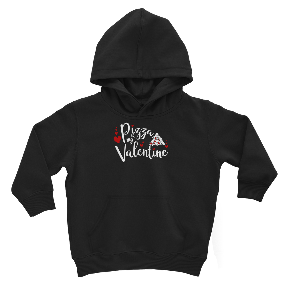 Pizza is My Valentine Classic Kids Hoodie