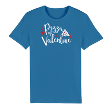 Load image into Gallery viewer, Pizza is My Valentine Premium Organic Adult T-Shirt
