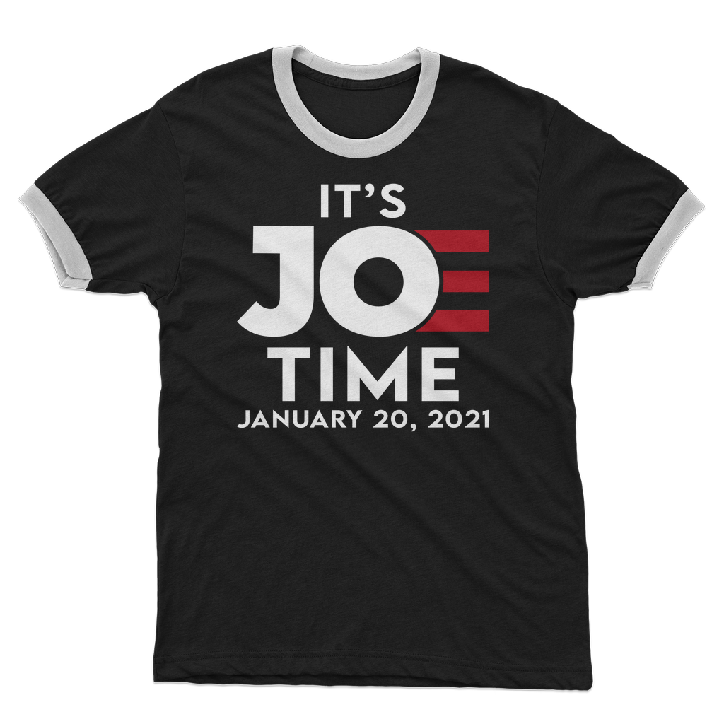 Joe Biden Adult Ringer T-Shirt