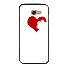 Load image into Gallery viewer, Love Dog Back Printed Black Hard Phone Case
