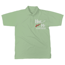 Load image into Gallery viewer, Hug Me I&#39;m Vaccinated Classic Adult Polo Shirt
