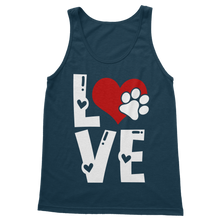 Load image into Gallery viewer, Love Dog Classic Adult Vest Top
