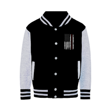 Load image into Gallery viewer, Proud Veteran Varsity Jacket
