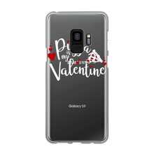 Load image into Gallery viewer, Pizza is My Valentine Back Printed Transparent Soft Phone Case
