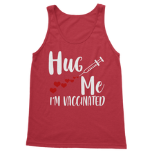 Load image into Gallery viewer, Hug Me I&#39;m Vaccinated Classic Women&#39;s Tank Top
