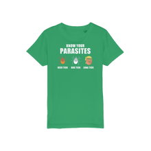 Load image into Gallery viewer, Trump Parasite Organic Jersey Kids T-Shirt
