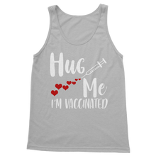 Load image into Gallery viewer, Hug Me I&#39;m Vaccinated Classic Women&#39;s Tank Top

