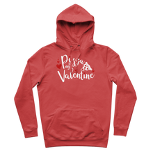 Load image into Gallery viewer, Pizza is My Valentine Premium Adult Hoodie
