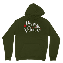 Load image into Gallery viewer, Pizza is My Valentine Classic Adult Hoodie
