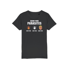 Load image into Gallery viewer, Trump Parasite Organic Jersey Kids T-Shirt
