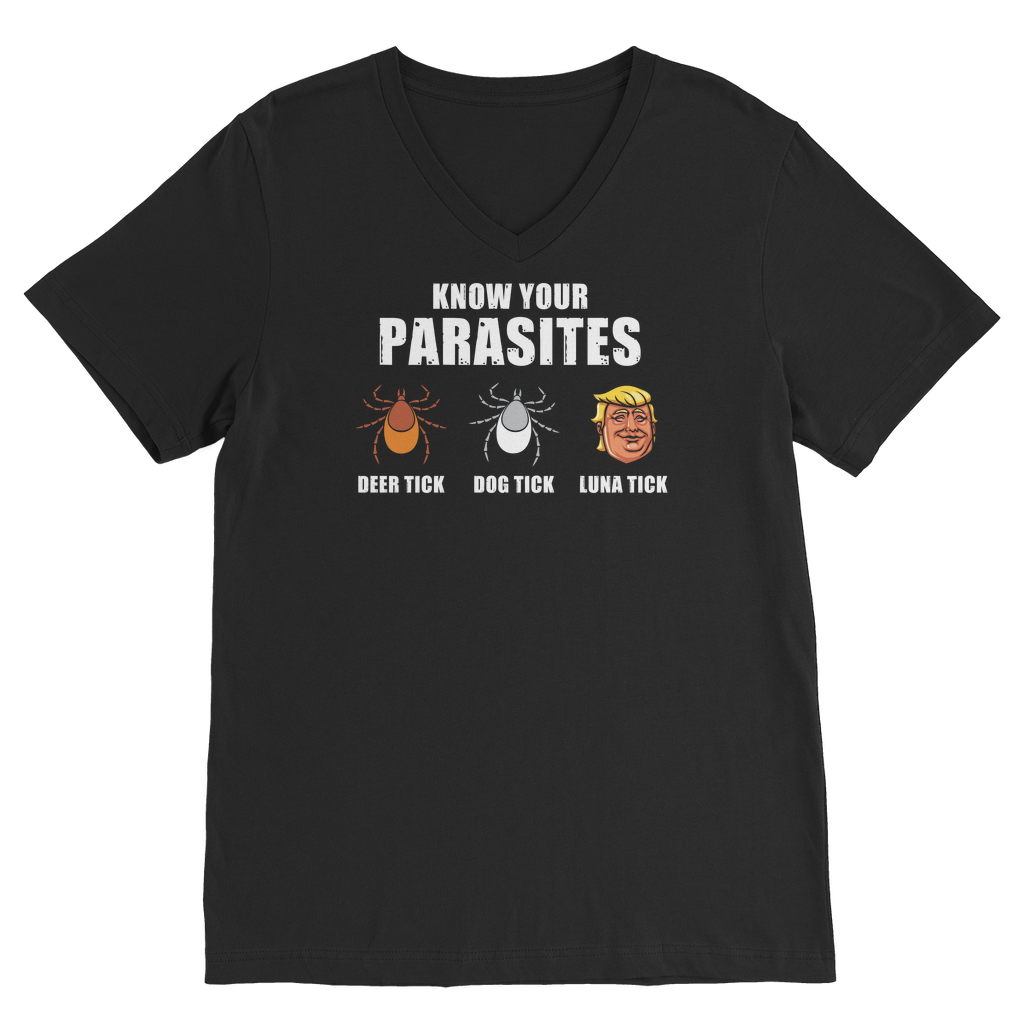 Trump Parasite Premium V-Neck T-Shirt
