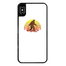 Load image into Gallery viewer, Social Distance Back Printed Black Hard Phone Case
