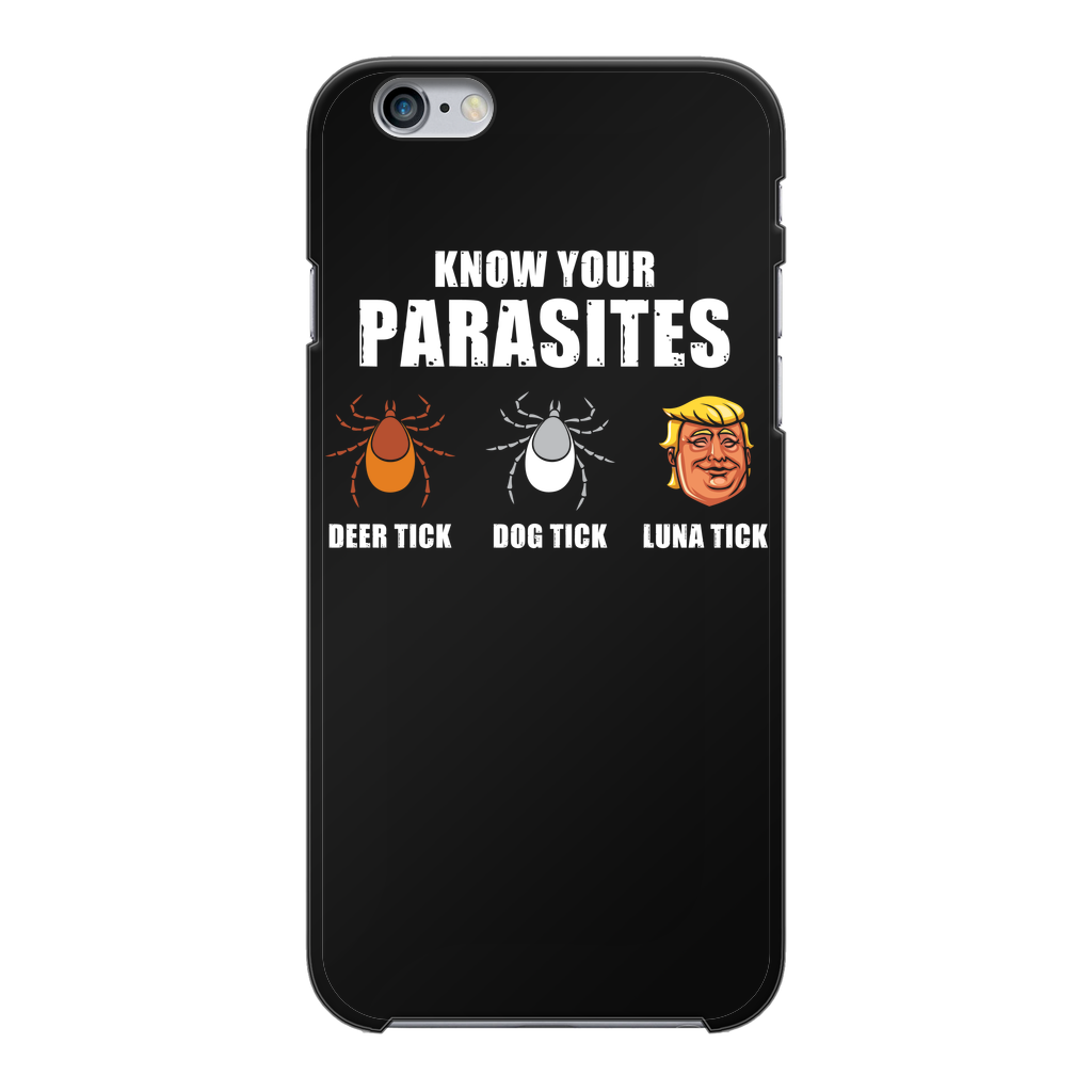 Trump Parasite Back Printed Black Hard Phone Case