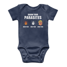 Load image into Gallery viewer, Trump Parasite Classic Baby Onesie Bodysuit
