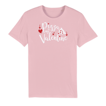 Load image into Gallery viewer, Pizza is My Valentine Premium Organic Adult T-Shirt
