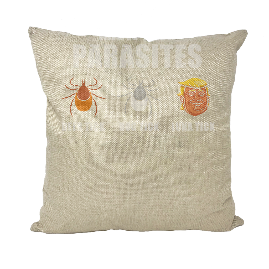 Trump Parasite Throw Pillows