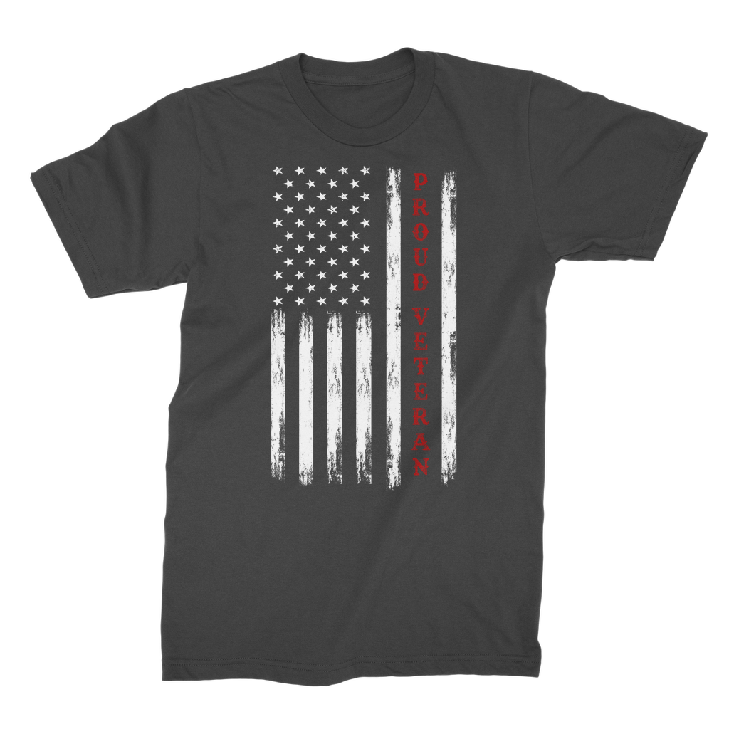 Proud Veteran Premium Jersey Men's T-Shirt