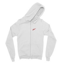 Load image into Gallery viewer, Hug Me I&#39;m Vaccinated Classic Adult Zip Hoodie
