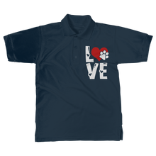 Load image into Gallery viewer, Love Dog Classic Adult Polo Shirt
