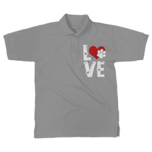 Load image into Gallery viewer, Love Dog Classic Adult Polo Shirt
